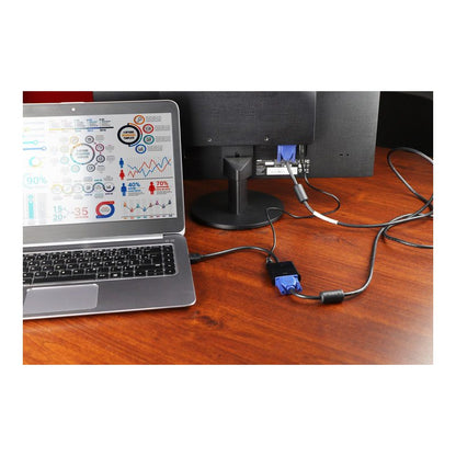 EDENWOOD Adaptador HDMI a VGA Conector de Video Compacto