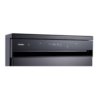 VALBERG 14S40B DXAD929C V3 Lavavajillas 60 cm 14 cubiertos Negro Mate