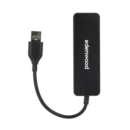 Edenwood USB-A Hub 4 Puertos 2.0 Alta Velocidad 480 Mbps