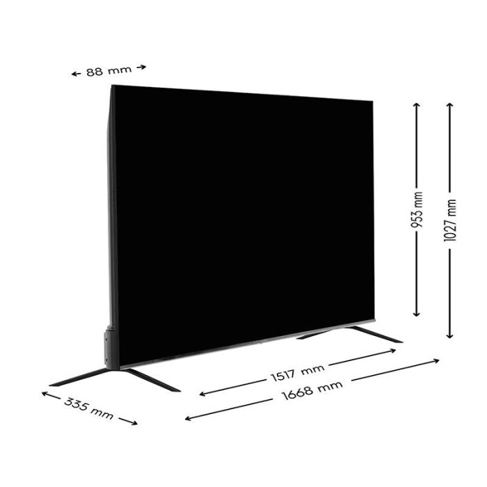 Edenwood ED75EA04UHD-RE Smart TV QLED 4K 75"
