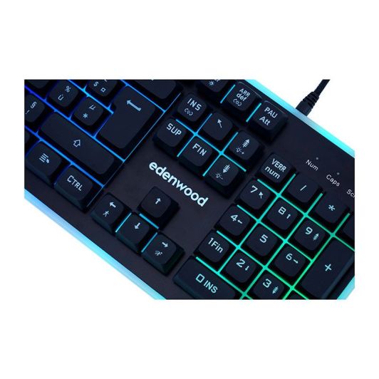 Edenwood RGB CF19AG Teclado Gaming con Cable