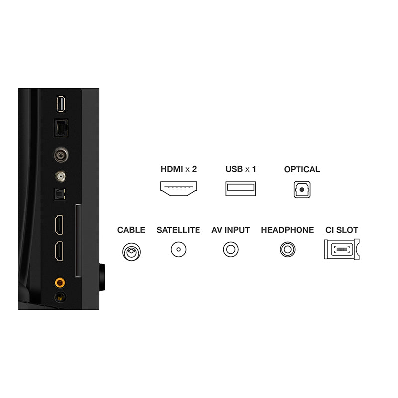 TCL QLED 32" 32S41K Smart TV Android HDR10