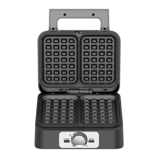 High One HO‑WM1260W Gofrera 1200W Negro y Silver