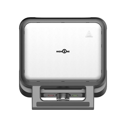 High One HO‑WM1260W Gofrera 1200W Negro y Silver
