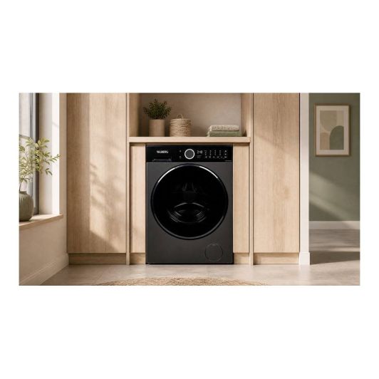 Lavadora 8 kg 1400rpm Clase A -30% VALBERG Gris Carga Frontal WF 814 A-30 F S566C