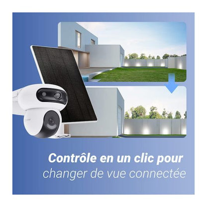 EZVIZ HB90 Cámara 4 MP 2K+ Con Panel Solar 8W