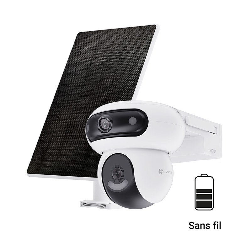 EZVIZ HB90 Cámara 4 MP 2K+ Con Panel Solar 8W