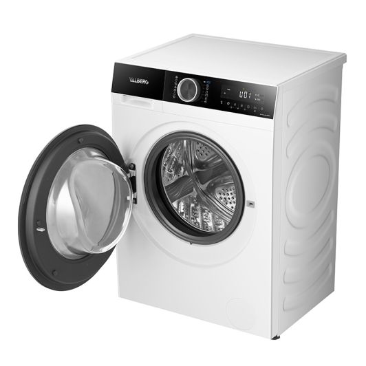 Lavadora carga frontal, 9kg, 1400rpm, clase A-30%, ideal para 4 personas, VALBERG WF 914 A-30 F W180C