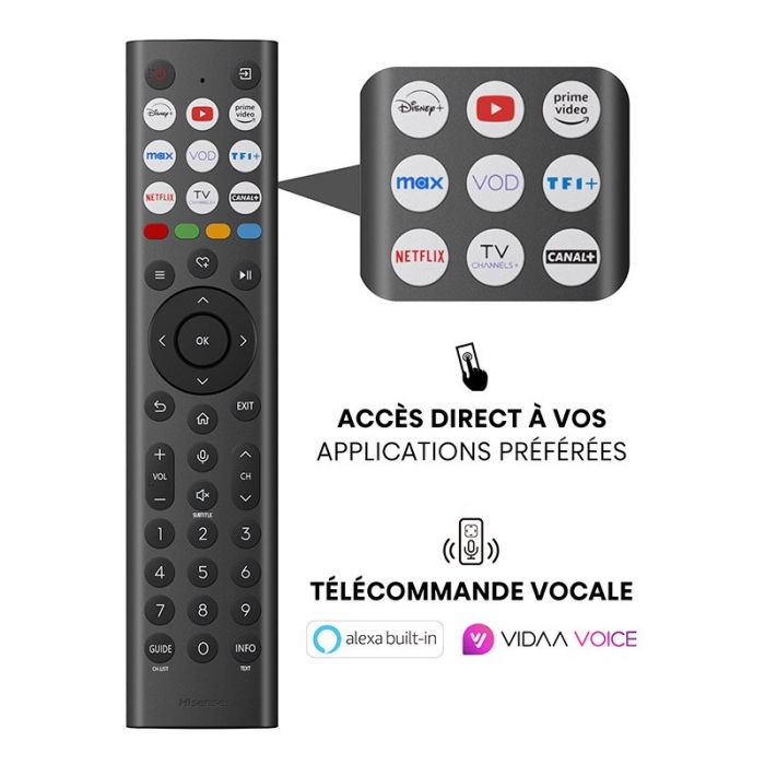 Hisense 65E7Q Smart TV QLED 4K Ultra HD 65"
