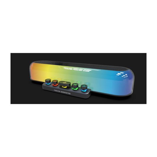NOVA URSAE‑GS205 Barra de Sonido Gaming Bluetooth RGB Negro