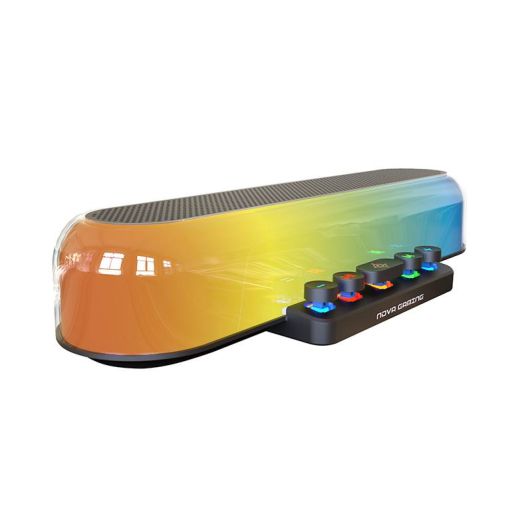 NOVA URSAE‑GS205 Barra de Sonido Gaming Bluetooth RGB Negro