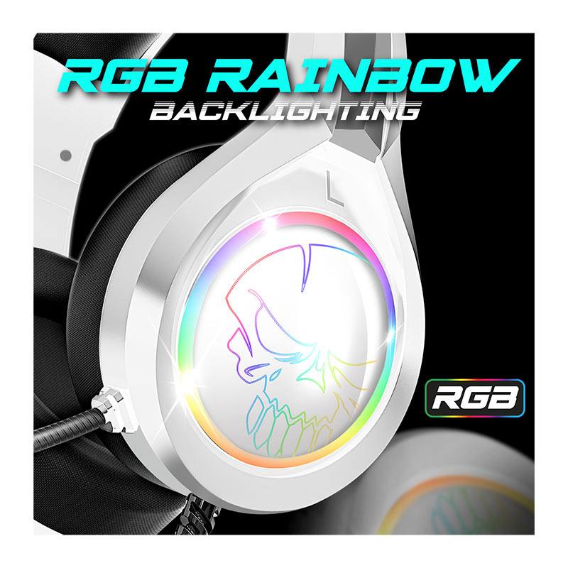 Spirit of Gamer PRO-H8 Auriculares Gaming RGB White