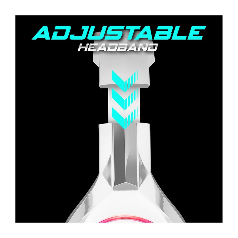 Spirit of Gamer PRO-H8 Auriculares Gaming RGB White