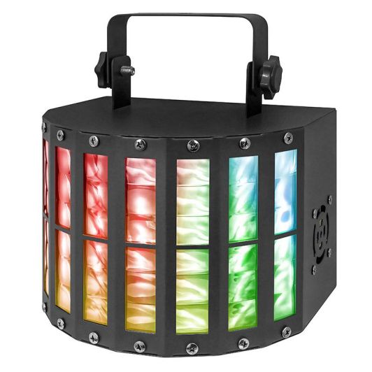 LyteQuest DERBY XL 9D Juego de Luces 9 LEDs Negro