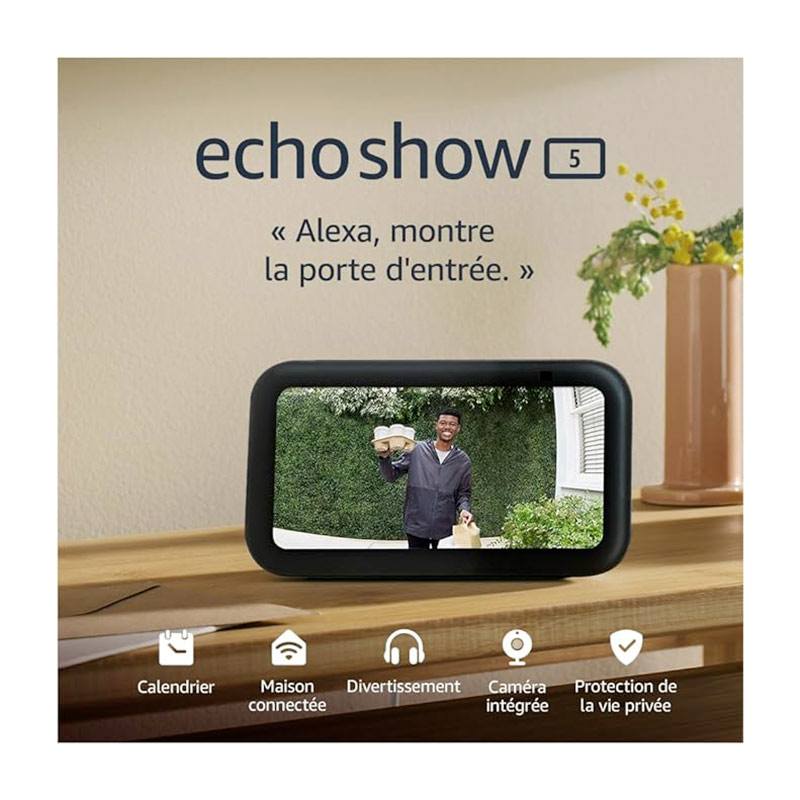 Amazon Echo Show 5 Altavoz Inteligente Antracita Pantalla 5,5"