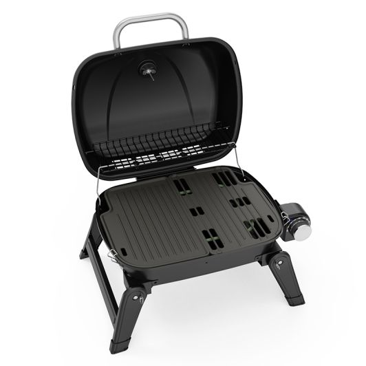 VALBERG ELEC-VAL-PORT4737 Barbacoa Eléctrica Portátil con Tapa y Patas Plegables