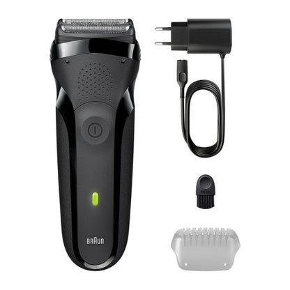 Braun Serie 3 300s Afeitadora de Rejilla para Barbas Duras