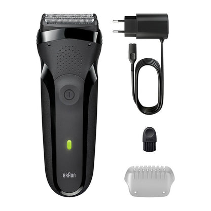 Braun Serie 3 300s Afeitadora de Rejilla para Barbas Duras