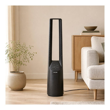 VALBERG FLOW T9 Ventilador de Torre Bladeless 6 Velocidades Negro