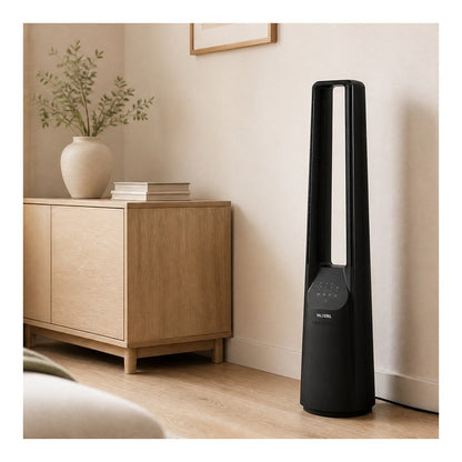 VALBERG FLOW T9 Ventilador de Torre Bladeless 6 Velocidades Negro