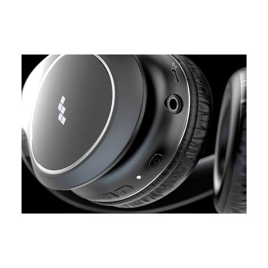 MELICONI Auriculares Inalámbricos para TV Sonido Óptico Digital Negro