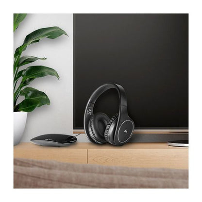 MELICONI Auriculares Inalámbricos para TV Sonido Óptico Digital Negro