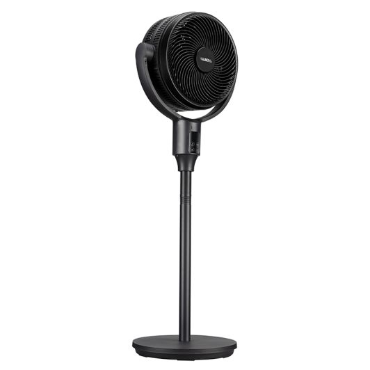 VALBERG Wind S12 Ventilador de Pie Oscilación 360° Negro