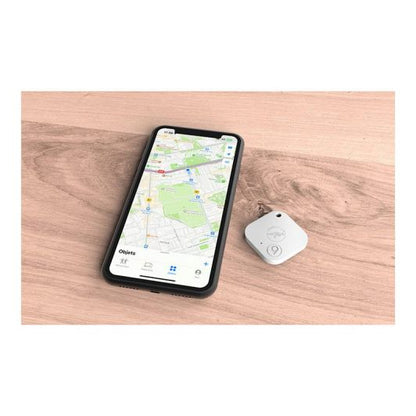 MOBILITY Rastreador GPS Blanco Bluetooth 5.0 Compacto para Llaves