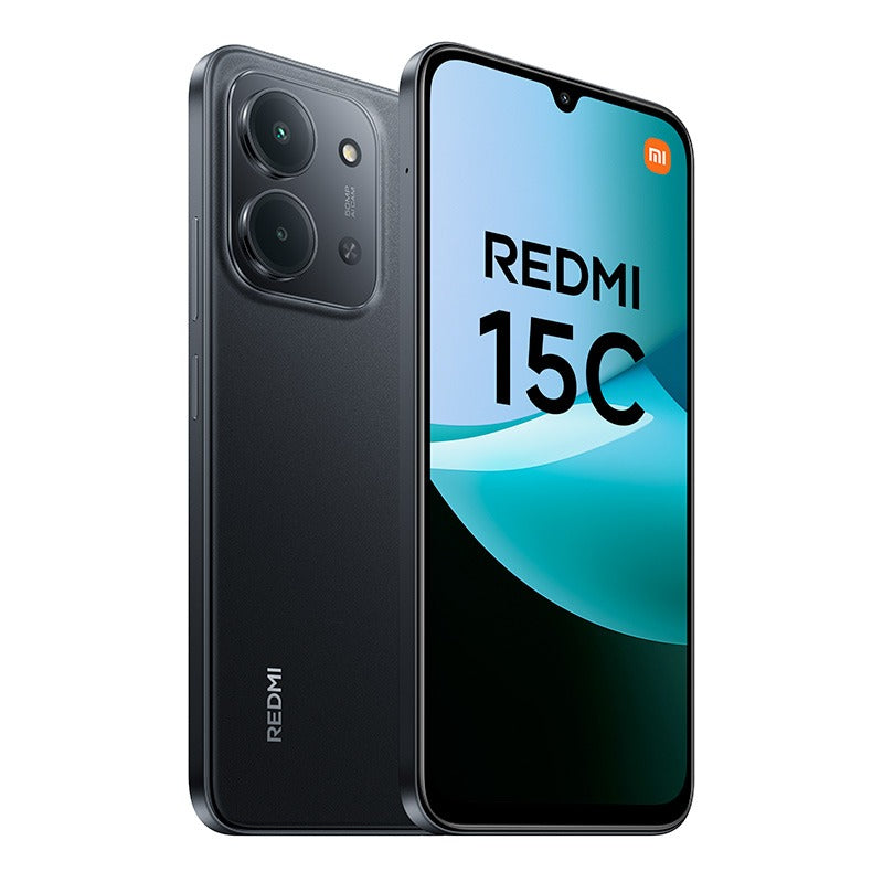 XIAOMI Redmi 15C Smartphone Negro 6.9" Pantalla 50 MP Cámara 6000 mAh