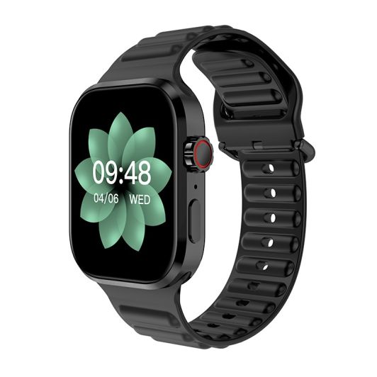 LEDWOOD LD 80 Plus Reloj Inteligente Resistente al Agua Negro