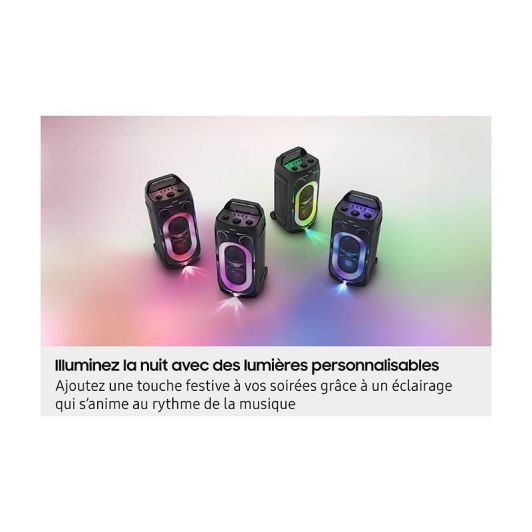 Samsung MX-ST50 Altavoz Bluetooth 240W 18h Autonomía con Luces LED