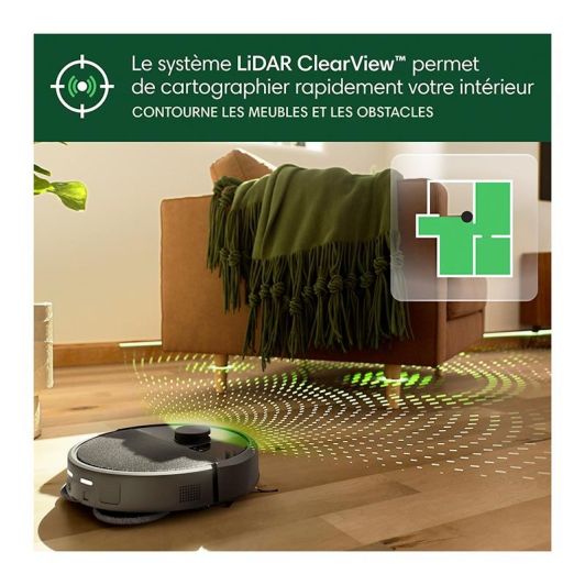 iRobot Roomba Plus 406 Combo AutoWash Dock Aspirador y Fregado Automático
