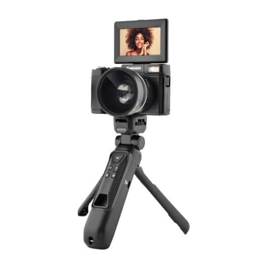 AGFAPHOTO VLG4KDIGS Cámara Digital 24MP 4K Negro