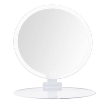 Espejo LED 2 Posiciones Recargable con Luz Ajustable