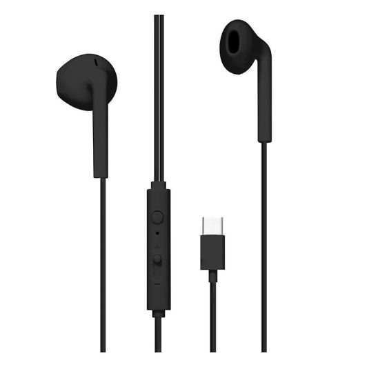 TNB Auriculares con Cable USB‑C Semi Intrauditivos Negro