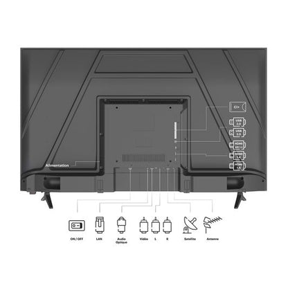 Edenwood ED43A07UHD-RE Smart TV 43" 4K Ultra HD HDR10