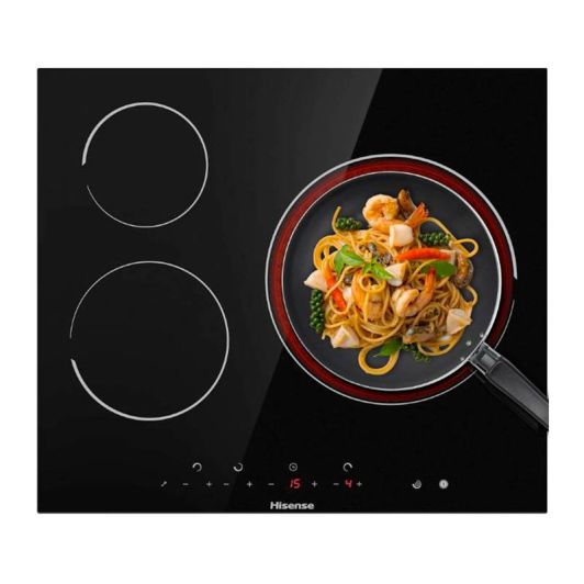 Hisense E6332BSCE Placa Vitrocerámica 3 Zonas 2700W 30 cm