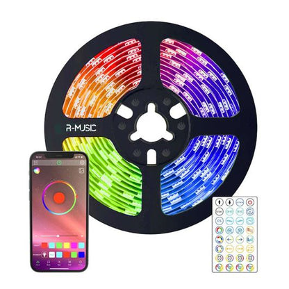 Tira LED conectada R-MUSIC RGB de 3 m