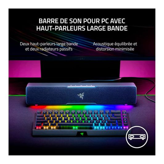 Razer Leviathan V Barra De Sonido 2.0 Negro
