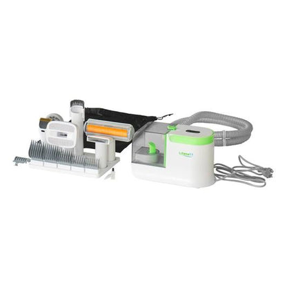 Kit de Peluquería Mascotas LIFENAXX 350W Aspiración 3 niveles succión 75dB Contenedor 1,5L