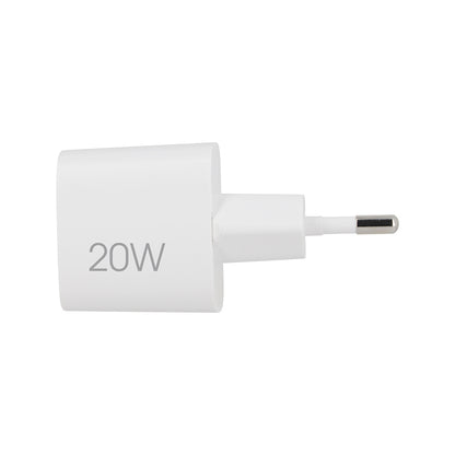 EDENWOOD Cargador de Pared 20W USB‑C y 18W USB‑A Blanco
