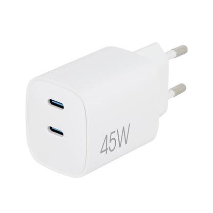 EDENWOOD Adaptador Cargador 45W 2 USB‑C Para Dispositivos