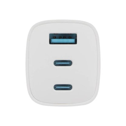 Adaptador EDENWOOD 65W 1 USB‑A 2 USB‑C Blanco