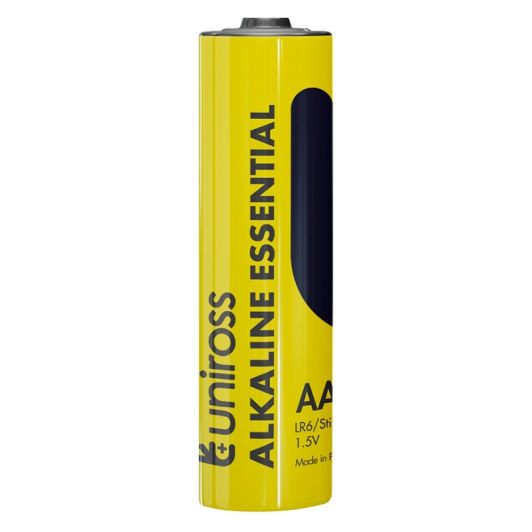 UNIROSS Pilas AA LR06 No Recargables 1,5V Pack 36