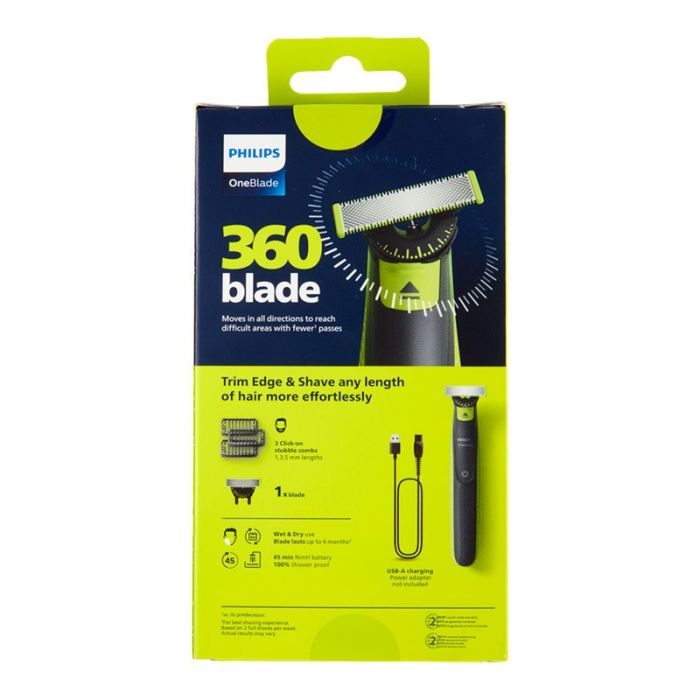 Cortapelo Philips OneBlade 36 – Corte Preciso y Versátil