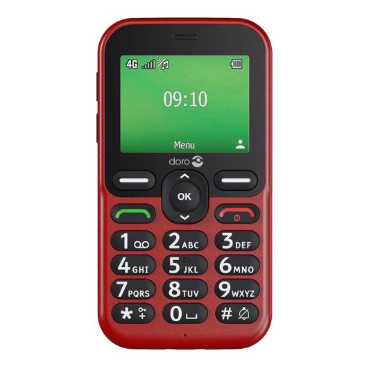 DORO LevaE10s Móvil Senior Rojo 2,4" TFT 4G