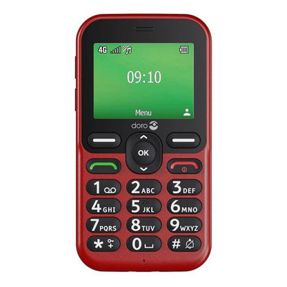 DORO LevaE10s Móvil Senior Rojo 2,4" TFT 4G