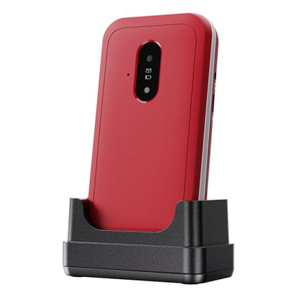 DORO Leva 22S Teléfono Móvil Senior Rojo con Tapa