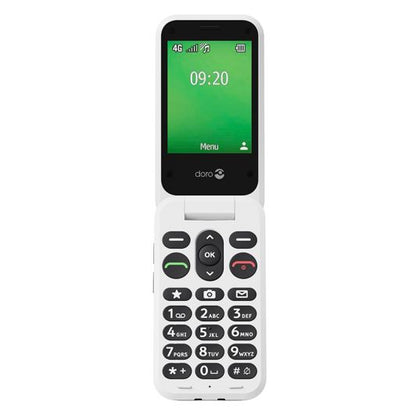 DORO Leva 22S Teléfono Móvil Senior Rojo con Tapa