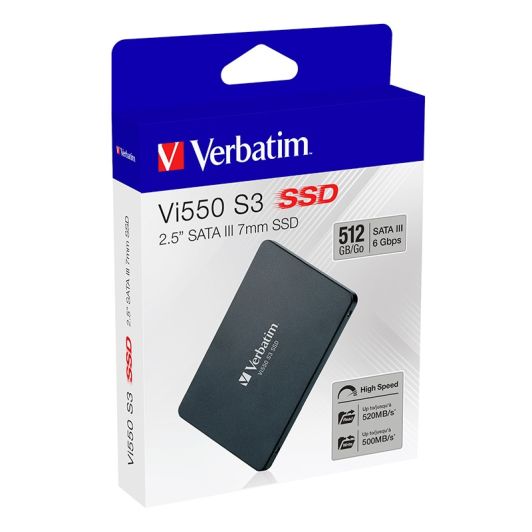 Verbatim Vi550 S3 SSD interno 512 GB 2,5 in